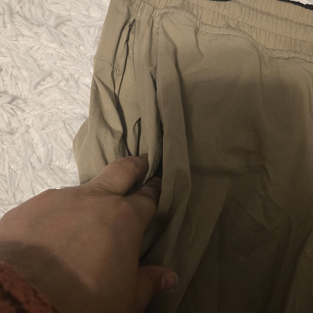 Lululemon Men's Bowline 8" Ripstop Stretch Shorts Sizd Medium Colod Khaki - Picture 7 of 9